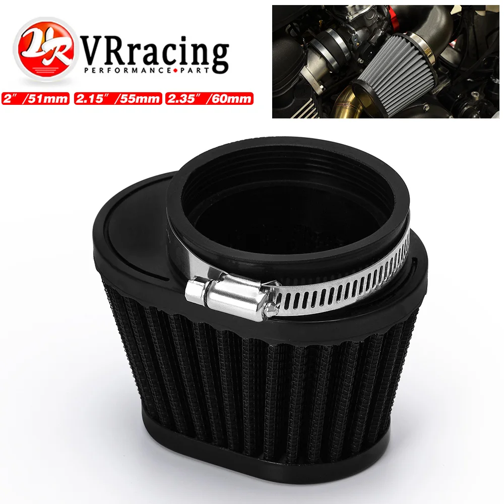 2 Pieces Motorcycle Air Filter 60mm 55mm 54mm 51mm 50mm Universal for Motor Car mini bike Cold Air Intake High Flow Cone Filter
2 Pieces Motorcycle Air Filter 60mm 55mm 54mm 51mm 50mm Universal for Motor Car mini bike Cold Air Intake High Flow Cone Filter