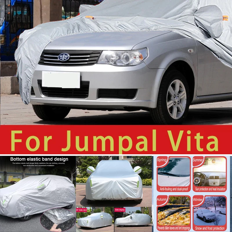 For Jumpal Vita Outdoor Protection Full Car Covers Snow Cover Sunshade Waterproof Dustproof Exterior Car accessories
For Jumpal Vita Outdoor Protection Full Car Covers Snow Cover Sunshade Waterproof Dustproof Exterior Car accessories