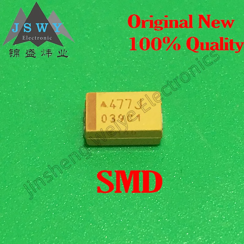 (10/50pcs) TAJD477M006RNJ SMD 7343D 470uF(477)±20% 6.3V/Tantalum Capacitor/New Original Stock Electronic
(10/50pcs) TAJD477M006RNJ SMD 7343D 470uF(477)±20% 6.3V/Tantalum Capacitor/New Original Stock Electronic