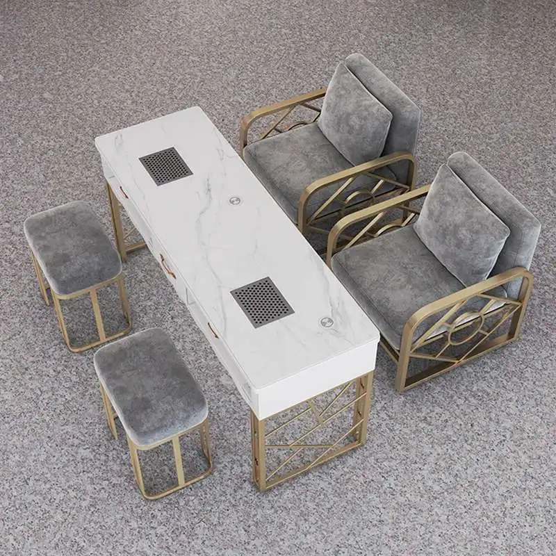 Light Luxury Nail Table Manicure Salon Furniture For Beauty Salon Professional Manicure Table Double Layer Upscale Nail Tables
Light Luxury Nail Table Manicure Salon Furniture For Beauty Salon Professional Manicure Table Double Layer Upscale Nail Tables