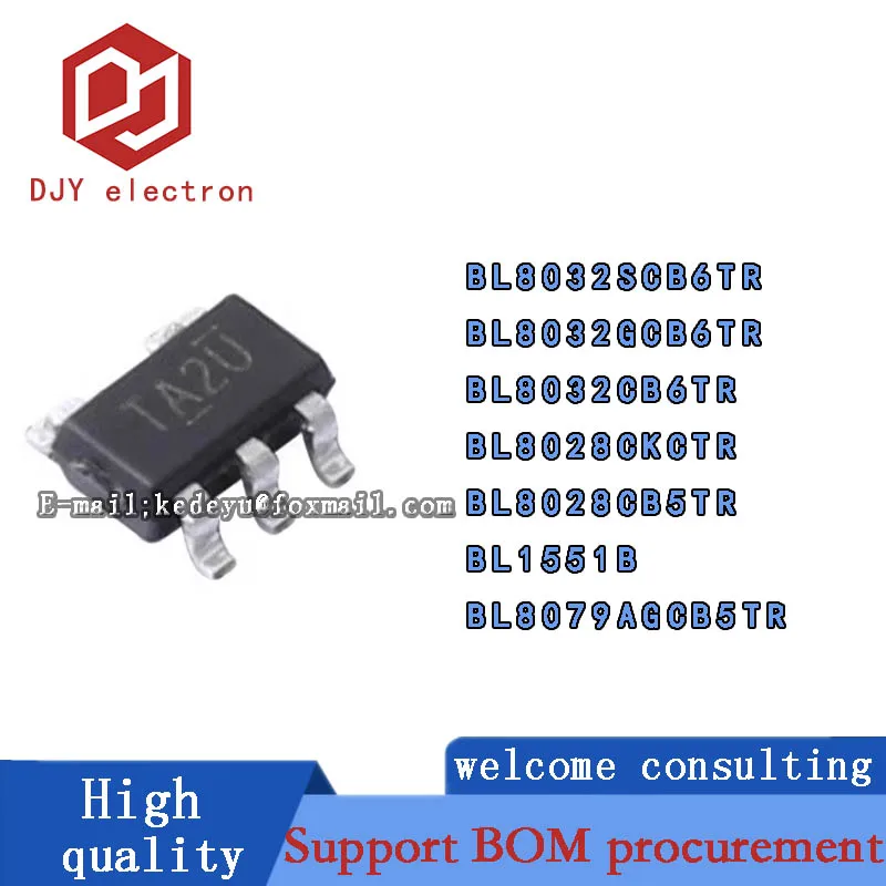 100PCS BL8032SCB6TR BL8032GCB6TR BL8032CB6TR BL8028CKCTR BL8028CB5TR BL1551B BL8079AGCB5TR SOT23 BELLING CHIP
100PCS BL8032SCB6TR BL8032GCB6TR BL8032CB6TR BL8028CKCTR BL8028CB5TR BL1551B BL8079AGCB5TR SOT23 BELLING CHIP