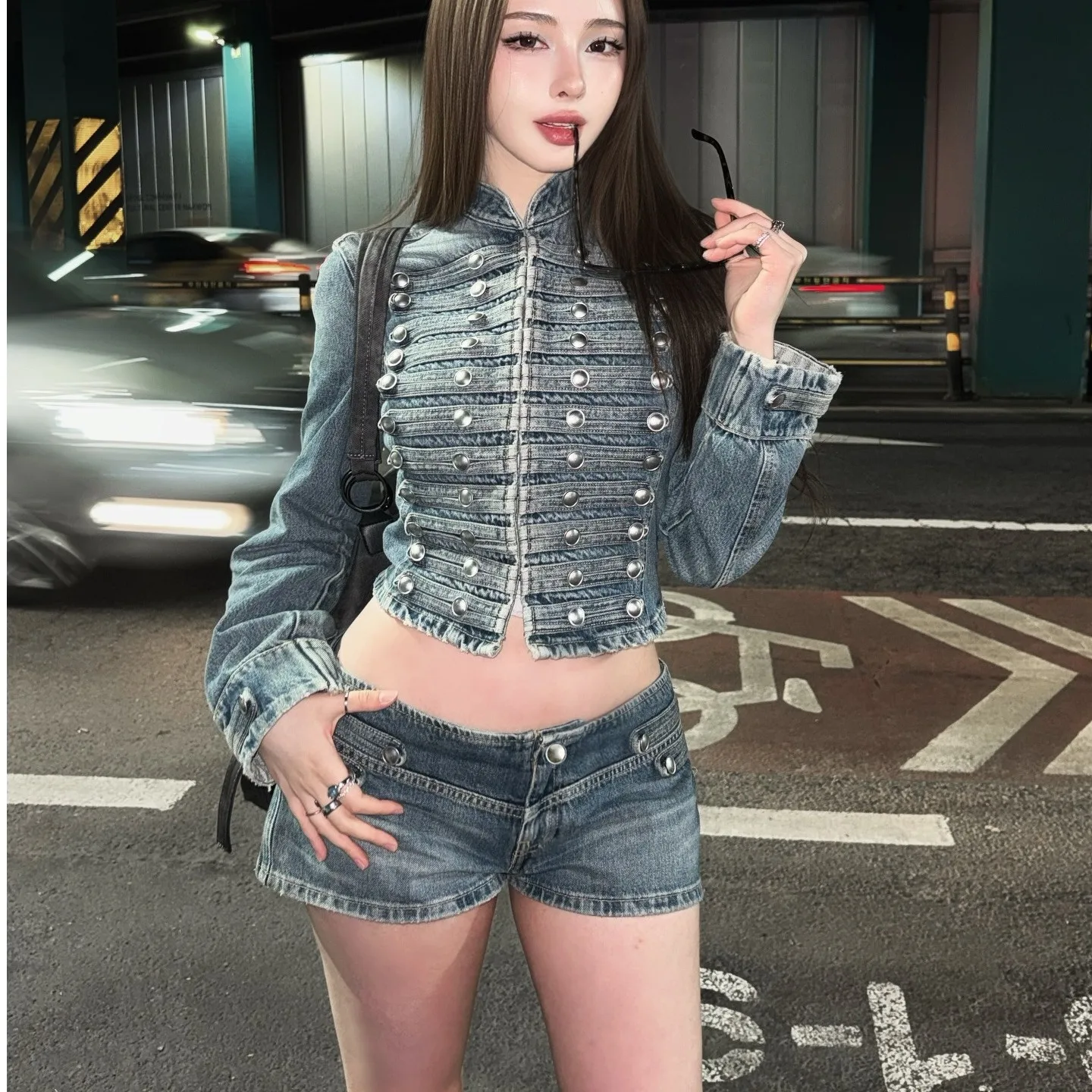 Low-Waist Denim Shorts Women's Summer Straight-Leg A-Line Hot Pants Korean Sexy Hip Enhancing Retro Style Shorts
Low-Waist Denim Shorts Women's Summer Straight-Leg A-Line Hot Pants Korean Sexy Hip Enhancing Retro Style Shorts