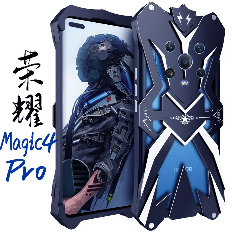 For HONOR Magic4 Pro metal mobile phone shell anti-drop Creative personality mobile phone protective shell anti-shock, anti-wear
For HONOR Magic4 Pro metal mobile phone shell anti-drop Creative personality mobile phone protective shell anti-shock, anti-wear