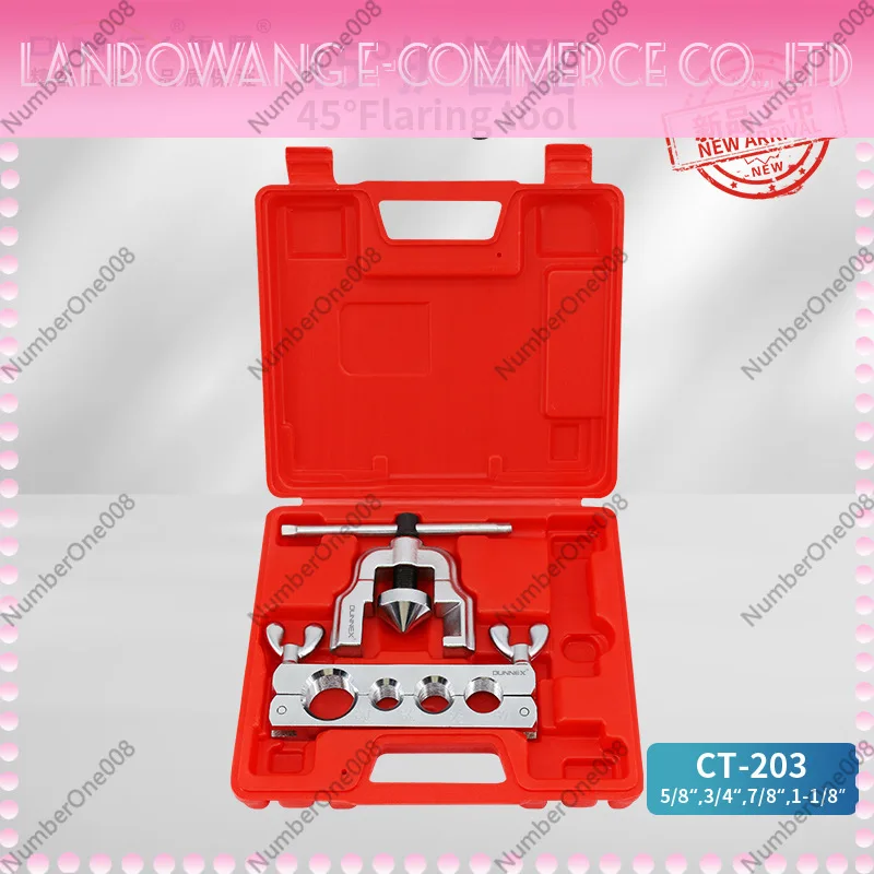 CT-203 Large size pipe expander, hole reamer, cold storage copper pipe riveting tool, anti-deformation and durable fast
CT-203 Large size pipe expander, hole reamer, cold storage copper pipe riveting tool, anti-deformation and durable fast