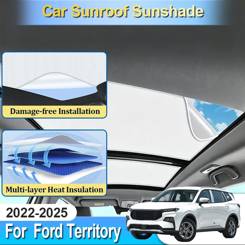 Sunroof Sunshade For Ford Territory MK2 Accesories 2022~2025 Window Sun Cover Blocker Car Tools Body Kit Foldable Electrostatic
Sunroof Sunshade For Ford Territory MK2 Accesories 2022~2025 Window Sun Cover Blocker Car Tools Body Kit Foldable Electrostatic