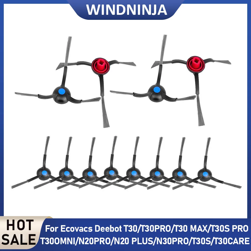 Запасные боковые щетки для роботов-пылесосов Ecovacs Deebot T30/T30PRO/T30 MAX/N20 PRO/N20 PLUS/T30S/T30SAI/T30 PRO Omni/T30S Combo
Запасные боковые щетки для роботов-пылесосов Ecovacs Deebot T30/T30PRO/T30 MAX/N20 PRO/N20 PLUS/T30S/T30SAI/T30 PRO Omni/T30S Combo
