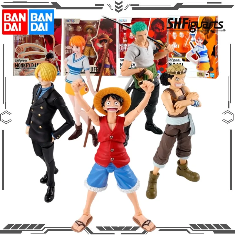 Bandai SHF One Piece Luffy & Nami -Romance Dawn- East Blue Action Figure Toys For Boys Girls Gift Collectible Model Ornaments
Bandai SHF One Piece Luffy & Nami -Romance Dawn- East Blue Action Figure Toys For Boys Girls Gift Collectible Model Ornaments