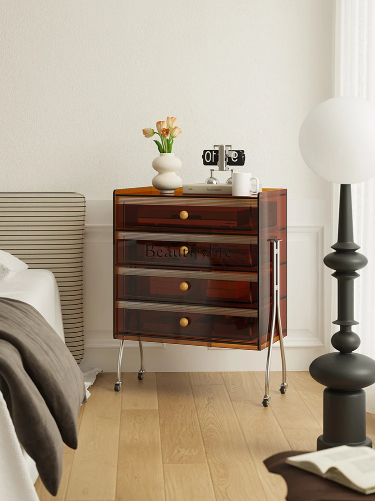 Retro small apartment bedroom storage drawer cabinet living room sofa TV side cabinet
Retro small apartment bedroom storage drawer cabinet living room sofa TV side cabinet