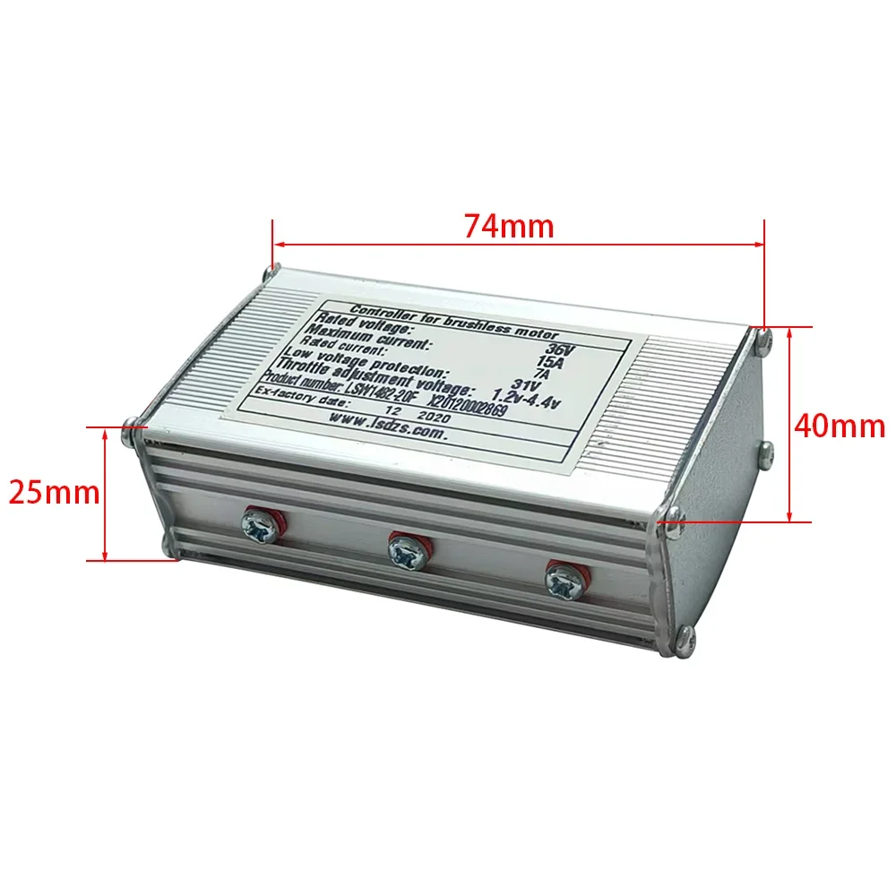 Nulkomma Electric Bicycle Brushless Motor Controller LSW1482-20F 36V 15A Speed for Electric Scooters MTB Ebike Accessories
Nulkomma Electric Bicycle Brushless Motor Controller LSW1482-20F 36V 15A Speed for Electric Scooters MTB Ebike Accessories