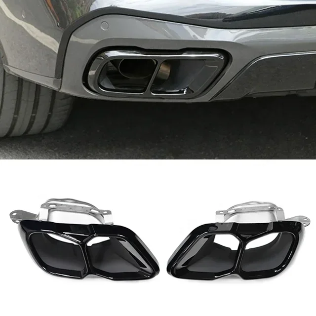 Stainless Steel Muffler Tip Exhaust Pipe Exhaust Tip for 2019-2023 BMW X5 G05 X6 G06 Upgrade M60
Stainless Steel Muffler Tip Exhaust Pipe Exhaust Tip for 2019-2023 BMW X5 G05 X6 G06 Upgrade M60