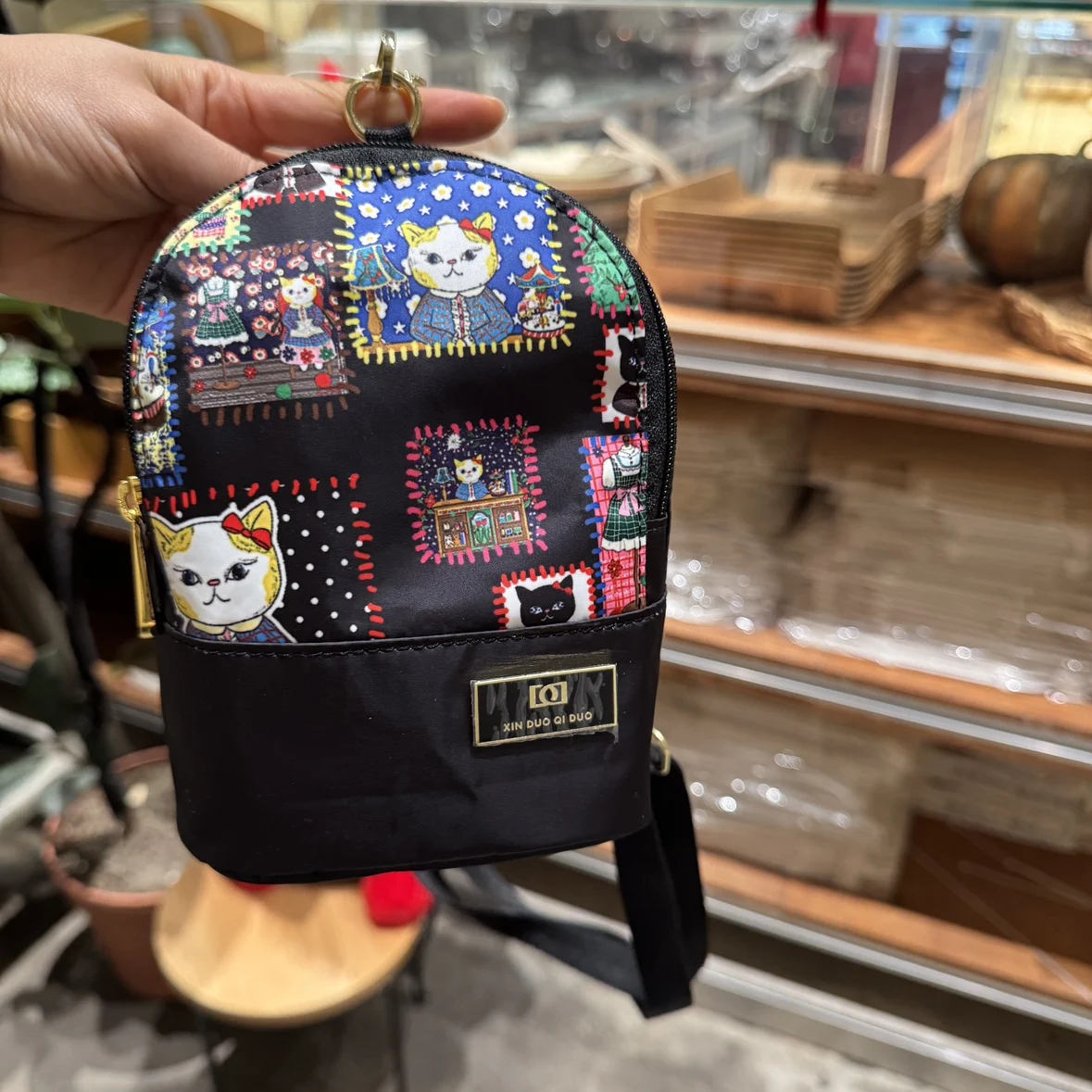 Lightweight Crossbody Phone Bag Spliced Picture Color Block Nylon Women's Bag Casual Style Zipper Closure Handbag
Lightweight Crossbody Phone Bag Spliced Picture Color Block Nylon Women's Bag Casual Style Zipper Closure Handbag