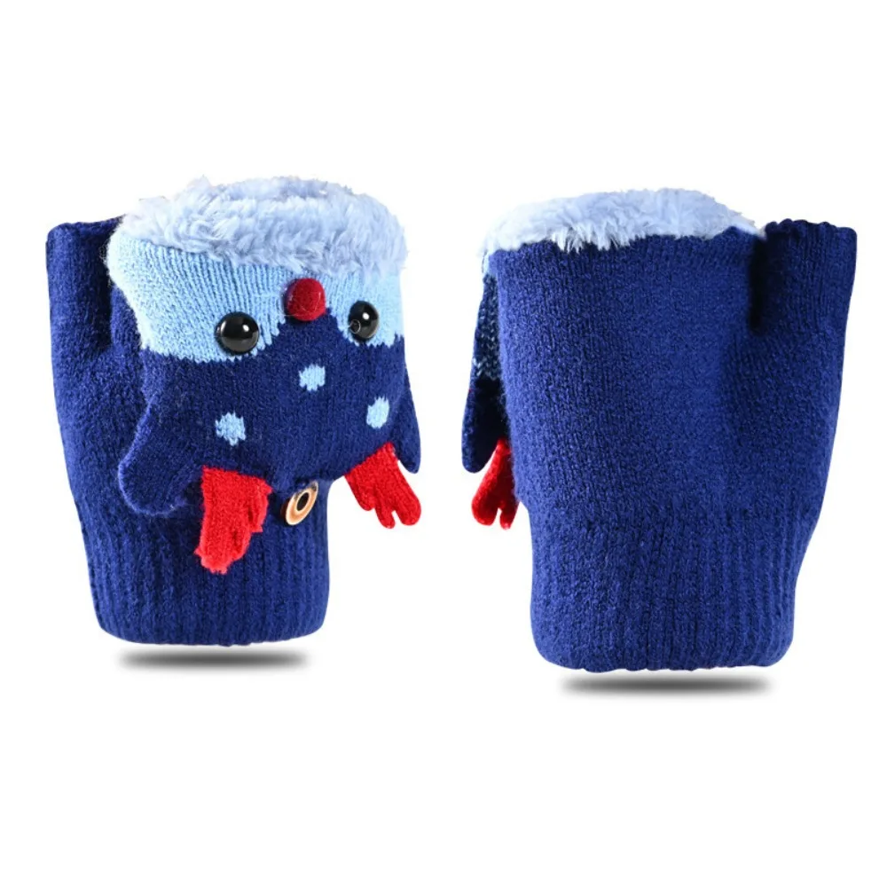 Cartoon Children Flip Cover Gloves Winter Mittens Warm Reindeer Gloves Thicken Korean Style Half Finger Knitted Gloves Outdooor
Cartoon Children Flip Cover Gloves Winter Mittens Warm Reindeer Gloves Thicken Korean Style Half Finger Knitted Gloves Outdooor