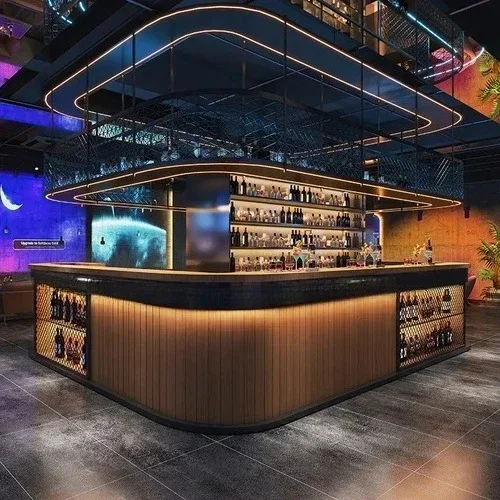 Retro Front Restaurant Billiard Hall Cashier Corner Quiet Bar Reception Arc Bar Bar Counter
Retro Front Restaurant Billiard Hall Cashier Corner Quiet Bar Reception Arc Bar Bar Counter