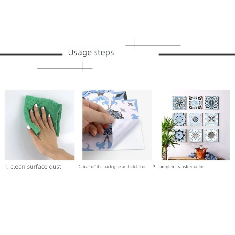 24 шт./компл., керамические наклейки на стену в стиле мандалы, водостойкие 10/15/20 см, наклейки на стены, нескользящие самоклеящиеся наклейки
24 шт./компл., керамические наклейки на стену в стиле мандалы, водостойкие 10/15/20 см, наклейки на стены, нескользящие самоклеящиеся наклейки