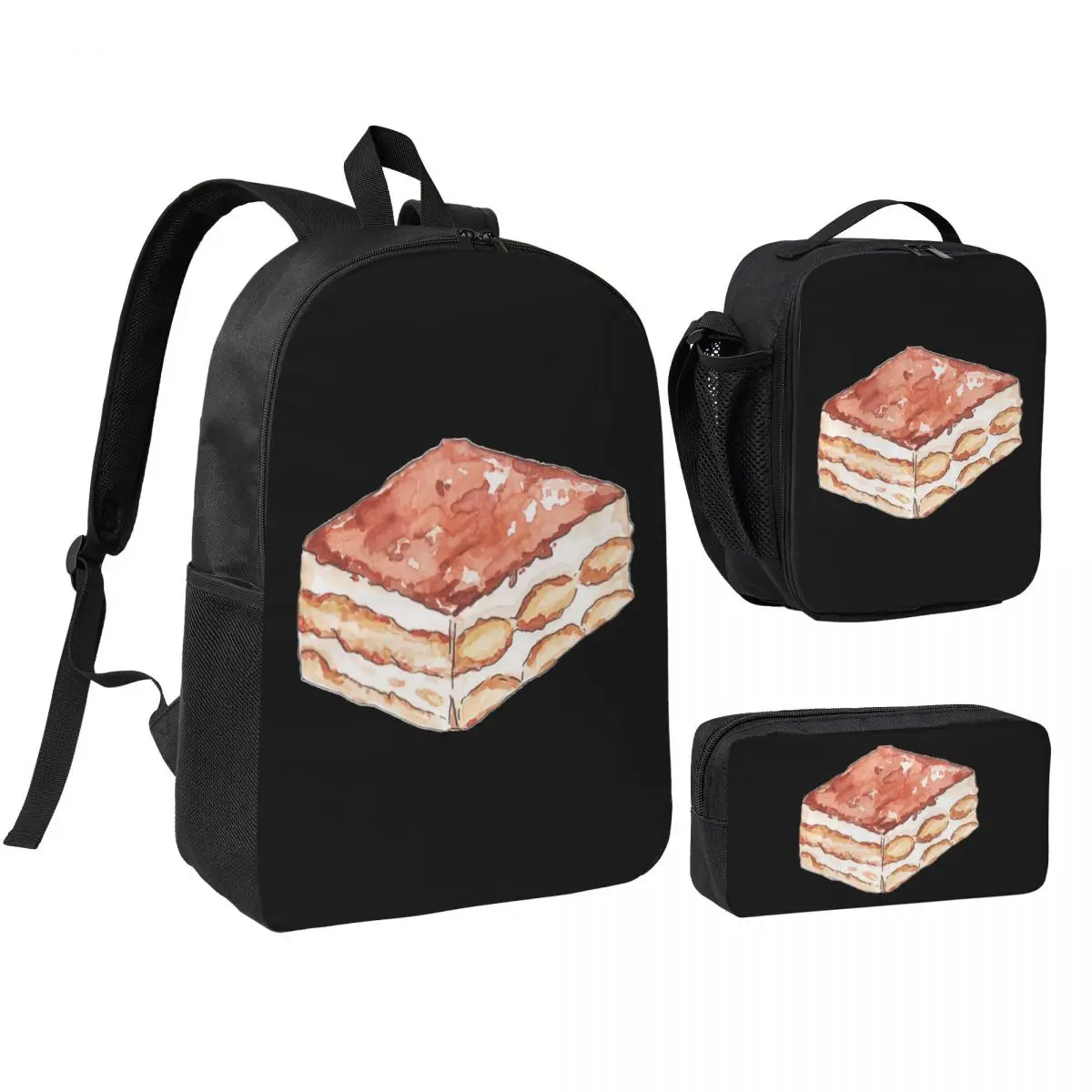 Tiramisu Backpack Boys Girls BookBag School Bag Shoulder Bags 3ps Insulated Lunch Bag Pencil Case
Tiramisu Backpack Boys Girls BookBag School Bag Shoulder Bags 3ps Insulated Lunch Bag Pencil Case