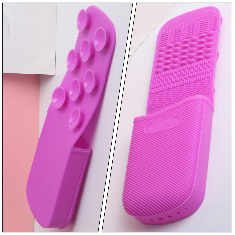 Makeup Brush Cleaner Silicone Mat Soft Gentle Cleaning Tool for Makeup Brushes Sponges Practical Cosmetics Brush Cleaner
Makeup Brush Cleaner Silicone Mat Soft Gentle Cleaning Tool for Makeup Brushes Sponges Practical Cosmetics Brush Cleaner