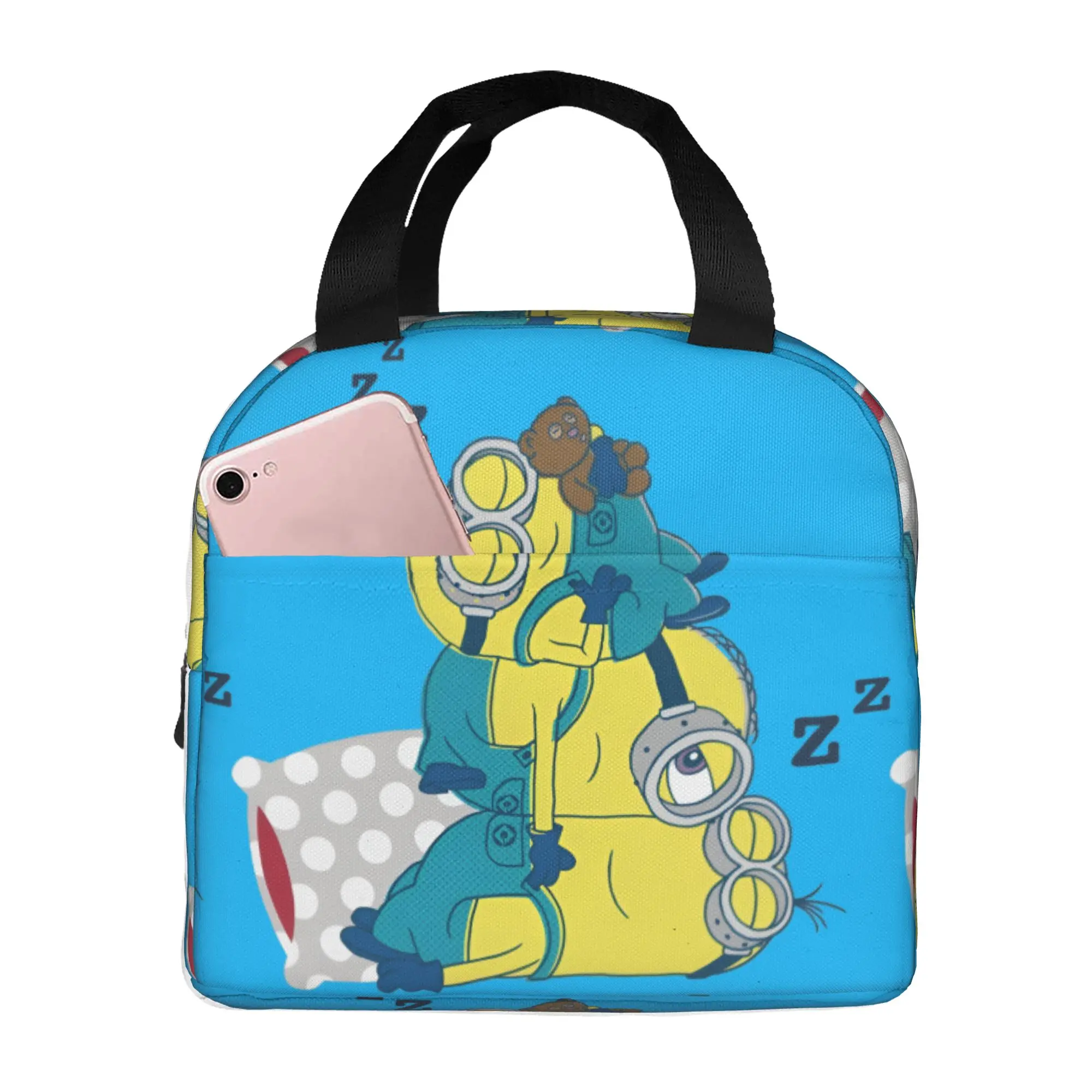 Custom M-Miniones Insulated Lunch Bag for Camping Travel Film Portable Thermal Cooler Bento Box Unisex
Custom M-Miniones Insulated Lunch Bag for Camping Travel Film Portable Thermal Cooler Bento Box Unisex