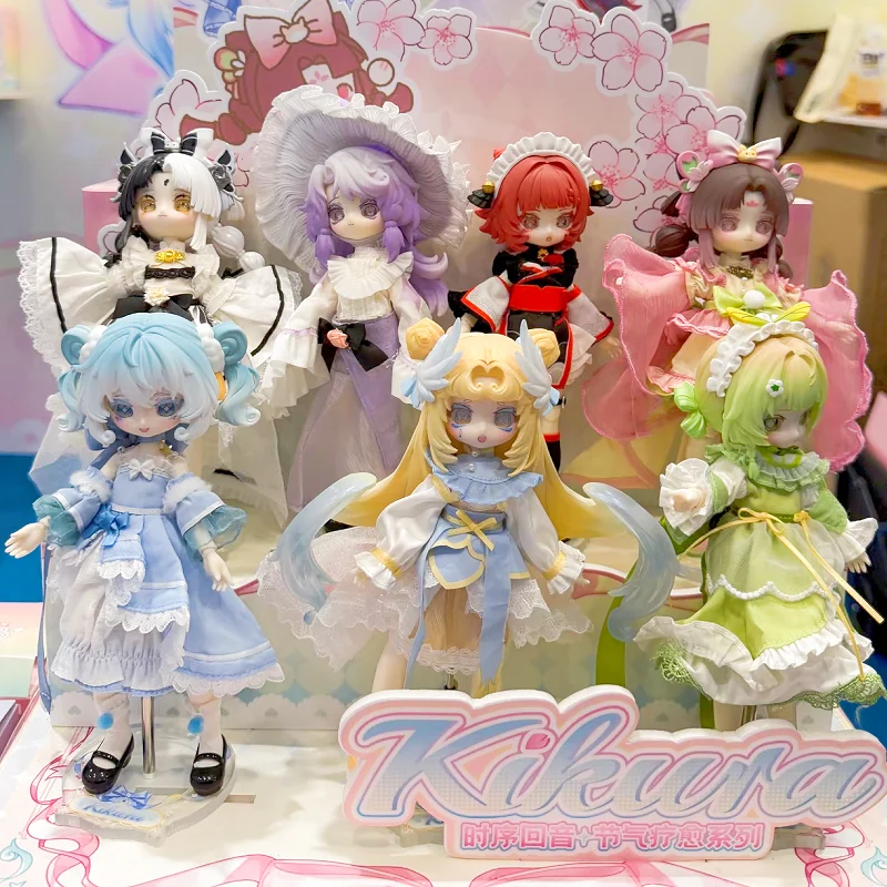 Коллекционная виниловая фигурка BJD кукла 1/12 масштаба, серия Kikura Timely Echo Solar Term Healing, в слепой коробке, для коллекционеров и домашнего декора
Коллекционная виниловая фигурка BJD кукла 1/12 масштаба, серия Kikura Timely Echo Solar Term Healing, в слепой коробке, для коллекционеров и домашнего декора