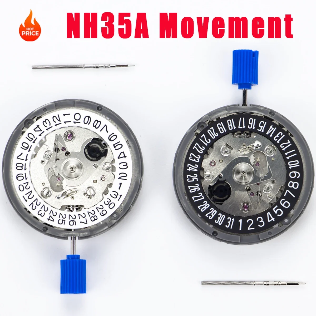 Japan Original Nh35 Movement Crown At 3.8 3 6 Nh35A Black/White Date High Accuracy 24 Jewels Watch Dial Mods Repair Watchmaker
Japan Original Nh35 Movement Crown At 3.8 3 6 Nh35A Black/White Date High Accuracy 24 Jewels Watch Dial Mods Repair Watchmaker