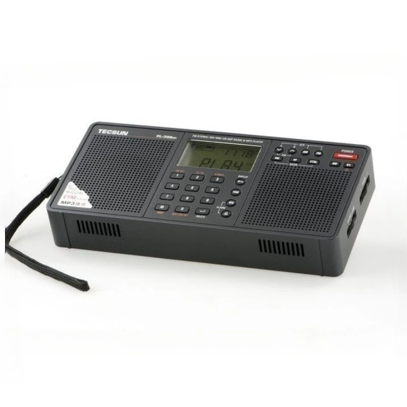 Tecsun PL-398MP Stereo Radio FM Portable Full Band Digital Tuning ETM ATS DSP Dual Speakers Receiver MP3 Player Support SD Card
Tecsun PL-398MP Stereo Radio FM Portable Full Band Digital Tuning ETM ATS DSP Dual Speakers Receiver MP3 Player Support SD Card