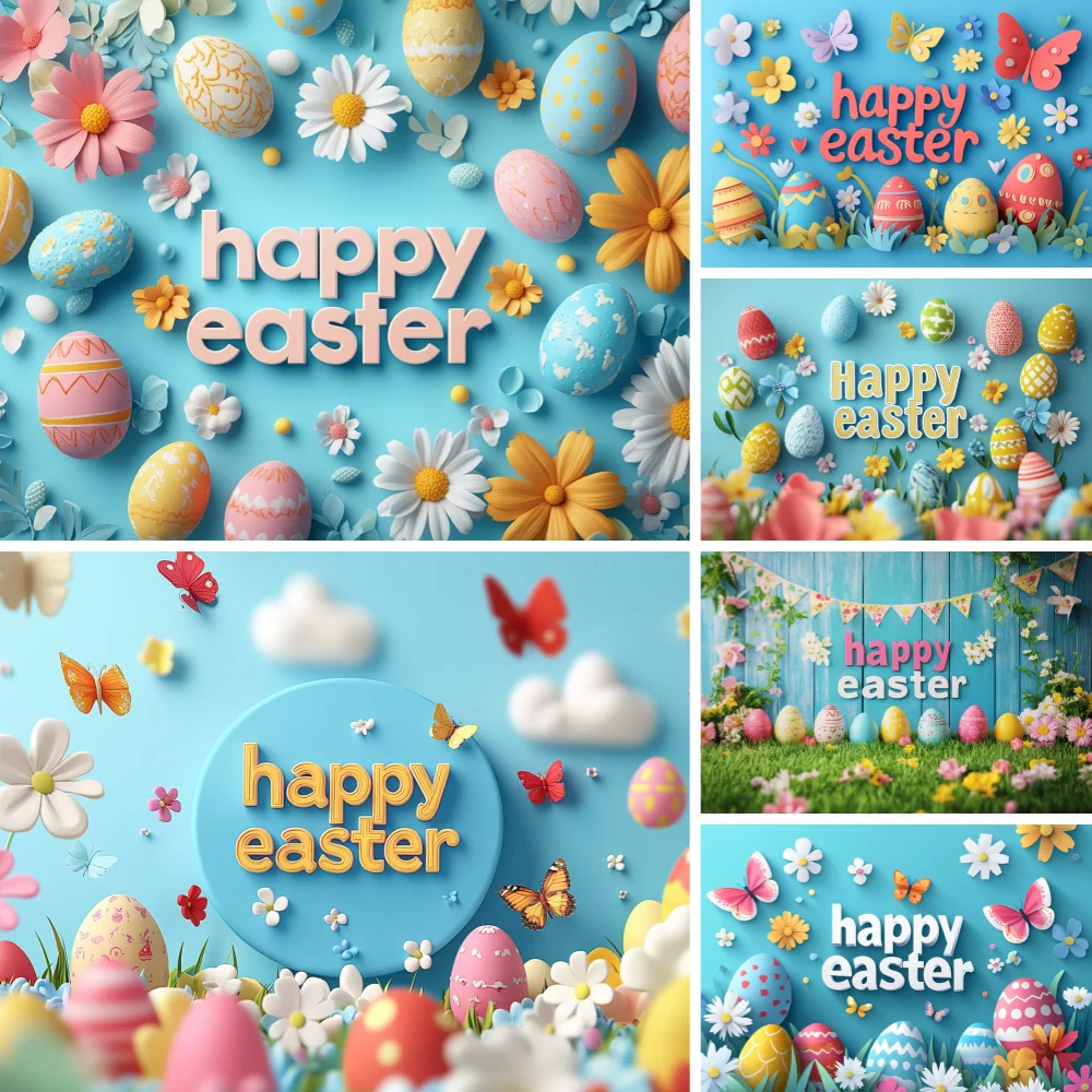 Easter Decoration Spring Background Bunny Easter Eggs Banner Photography Props Outdoor Garden Decors Easter Party Home Supplies
Easter Decoration Spring Background Bunny Easter Eggs Banner Photography Props Outdoor Garden Decors Easter Party Home Supplies