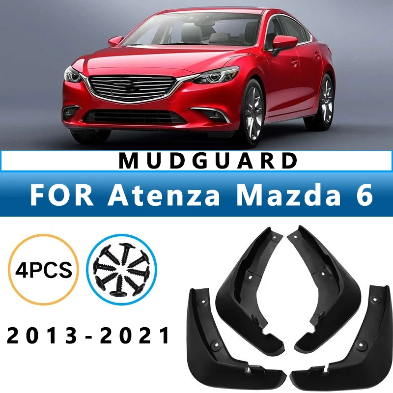Mud Flaps Fit for Atenza Mazda 6 2013-2021 2014 2015 2016 2017 Mudguards Tire Fenders Splash Proof Accessories Wheel Guards 4ps
Mud Flaps Fit for Atenza Mazda 6 2013-2021 2014 2015 2016 2017 Mudguards Tire Fenders Splash Proof Accessories Wheel Guards 4ps