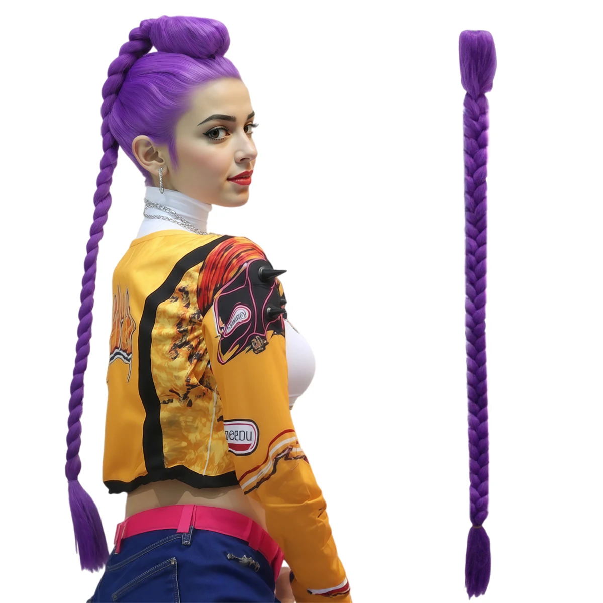 Парик с фиолетовой косой персонажей аниме, высокотемпературный шелковый плетеный синтетический парик, эксклюзивные плетеные волосы для вечеринок и музыкальных фестивалей
Парик с фиолетовой косой персонажей аниме, высокотемпературный шелковый плетеный синтетический парик, эксклюзивные плетеные волосы для вечеринок и музыкальных фестивалей