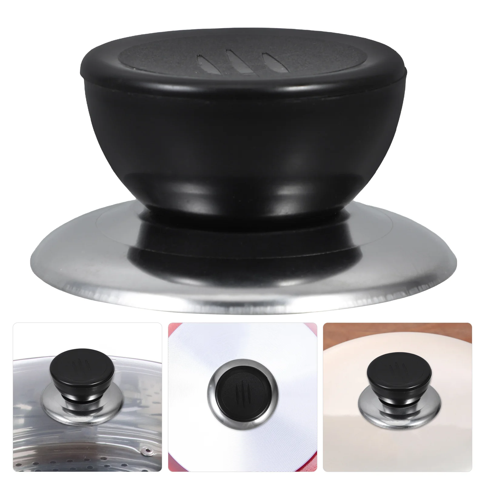 4 Pcs Lid Button Pot Knob Replacement Handle Handles for Pots Pans Heat Resistant Glass
4 Pcs Lid Button Pot Knob Replacement Handle Handles for Pots Pans Heat Resistant Glass
