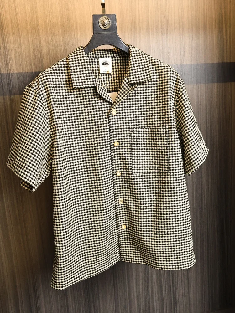 Casual Cuban Collar Short Sleeve Shirt Men's Loose Fit Fashionable Urban Style Breathable Polyester Blend Summer Shirt
Casual Cuban Collar Short Sleeve Shirt Men's Loose Fit Fashionable Urban Style Breathable Polyester Blend Summer Shirt