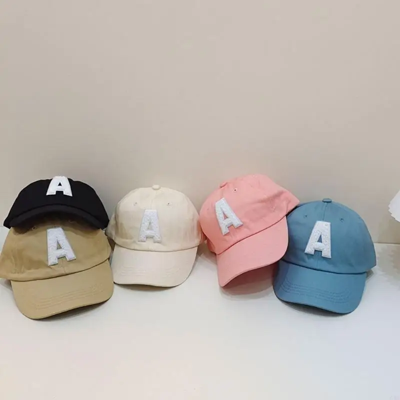 97BE Kid Casual Cotton Baseball Cap Alphabet-A Cap Adjustable Ligtweight Cap Beach Hat Sun-protection Hat Birthday Gift 
97BE Kid Casual Cotton Baseball Cap Alphabet-A Cap Adjustable Ligtweight Cap Beach Hat Sun-protection Hat Birthday Gift