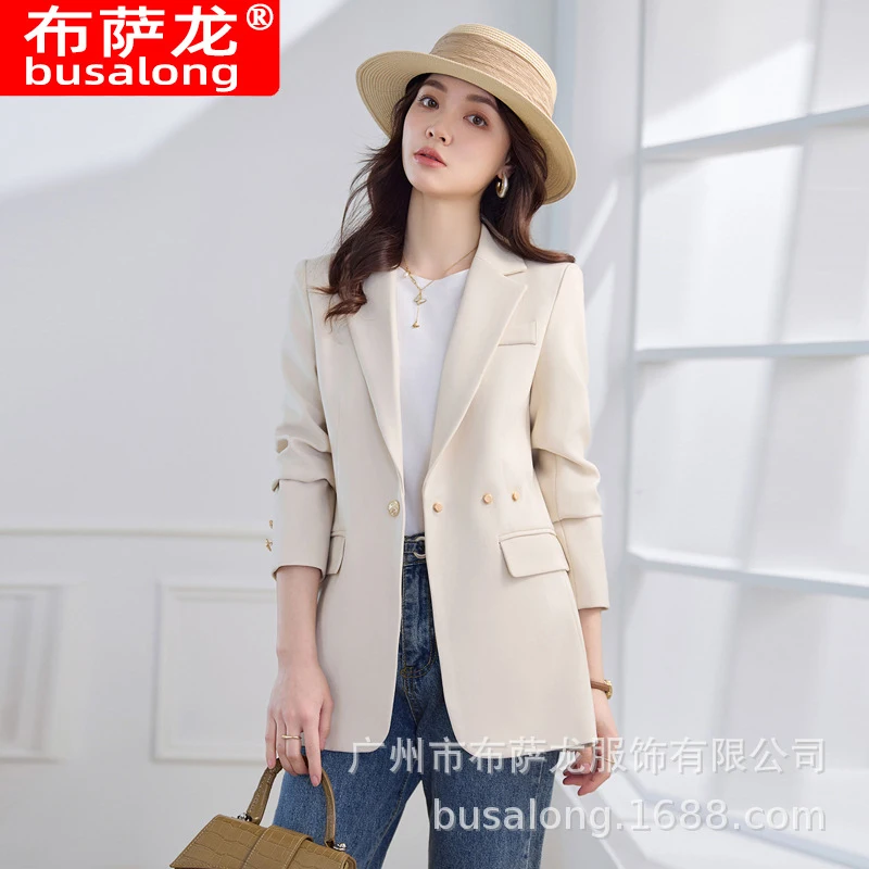 New style business blazer for women, long-sleeved professional suit, formal women's jacket, workwear8813
New style business blazer for women, long-sleeved professional suit, formal women's jacket, workwear8813