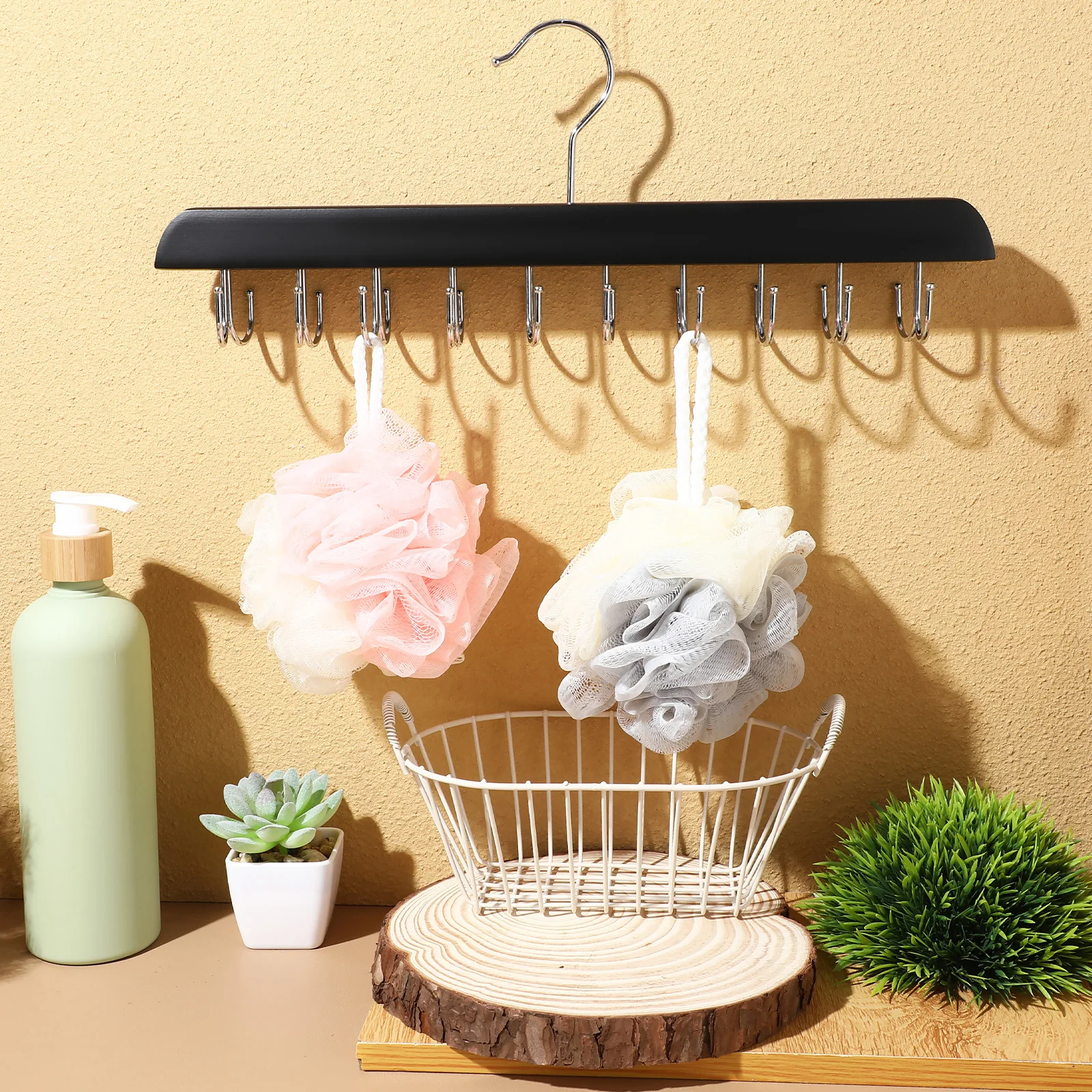 Solid Wood Hooks Hanger Closet Space Saving Pants ganizer Tie Scarf Holder For Accessories Storage Solution
Solid Wood Hooks Hanger Closet Space Saving Pants ganizer Tie Scarf Holder For Accessories Storage Solution