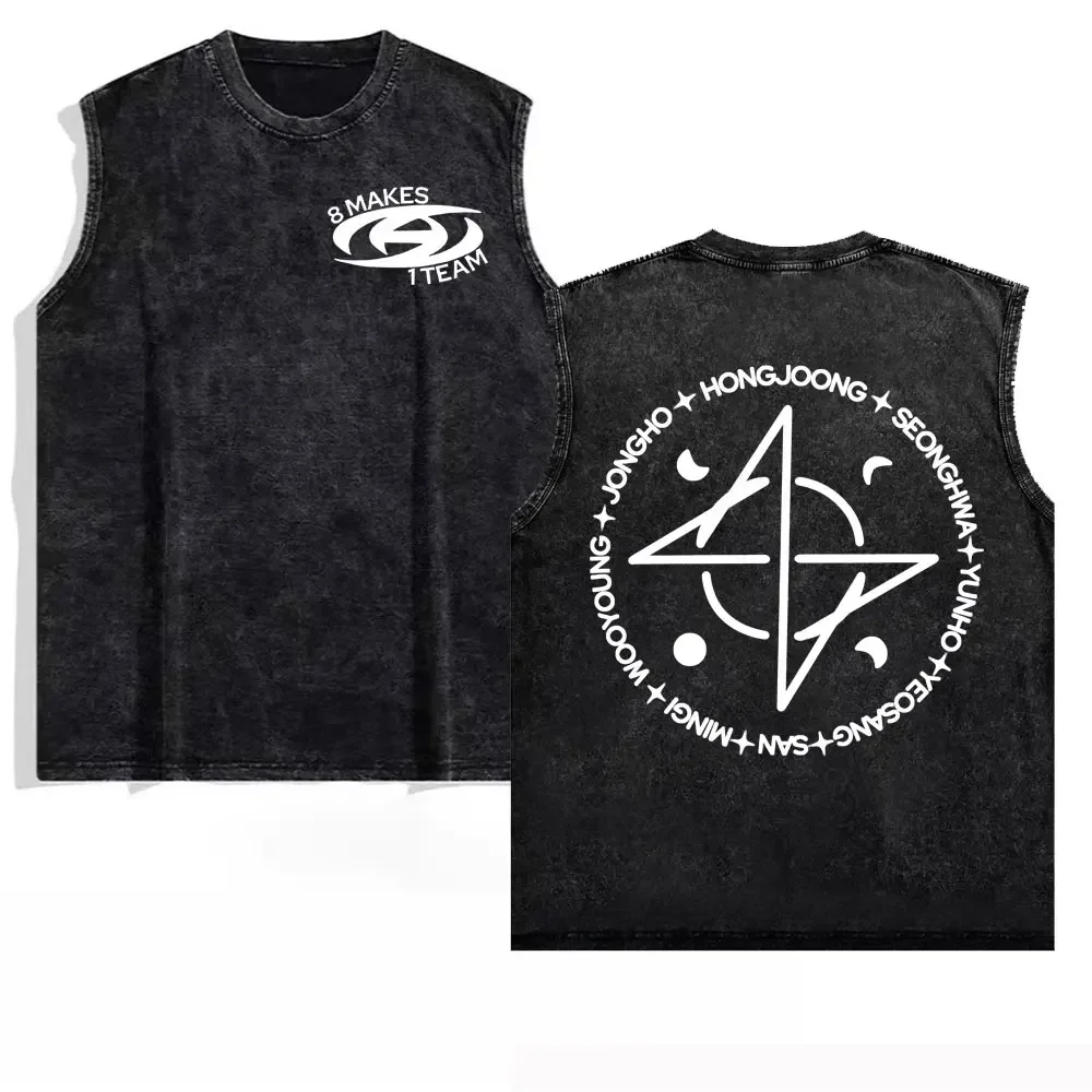 2025 Ateez Europe Tour Towards The Light Tops Men Women's Clothing Korean Fashion Hip Hop T-shirt Cotton Vintage Washed Tank Top
2025 Ateez Europe Tour Towards The Light Tops Men Women's Clothing Korean Fashion Hip Hop T-shirt Cotton Vintage Washed Tank Top