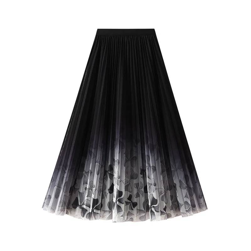 Women's Printed Mesh Half Skirt, Pleated Skirt, Mid Length, Drape, Pleated, 2024, New Medium length dress, mini skirt
Women's Printed Mesh Half Skirt, Pleated Skirt, Mid Length, Drape, Pleated, 2024, New Medium length dress, mini skirt