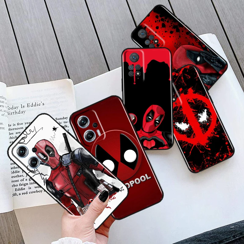 Deadpool Marvel Funny For Xiaomi Redmi Note 12 11 11T 10 9 8 7 6 5 Pro 5G 4G Silicone Soft Shockproof Black Phone Case Fundas
Deadpool Marvel Funny For Xiaomi Redmi Note 12 11 11T 10 9 8 7 6 5 Pro 5G 4G Silicone Soft Shockproof Black Phone Case Fundas