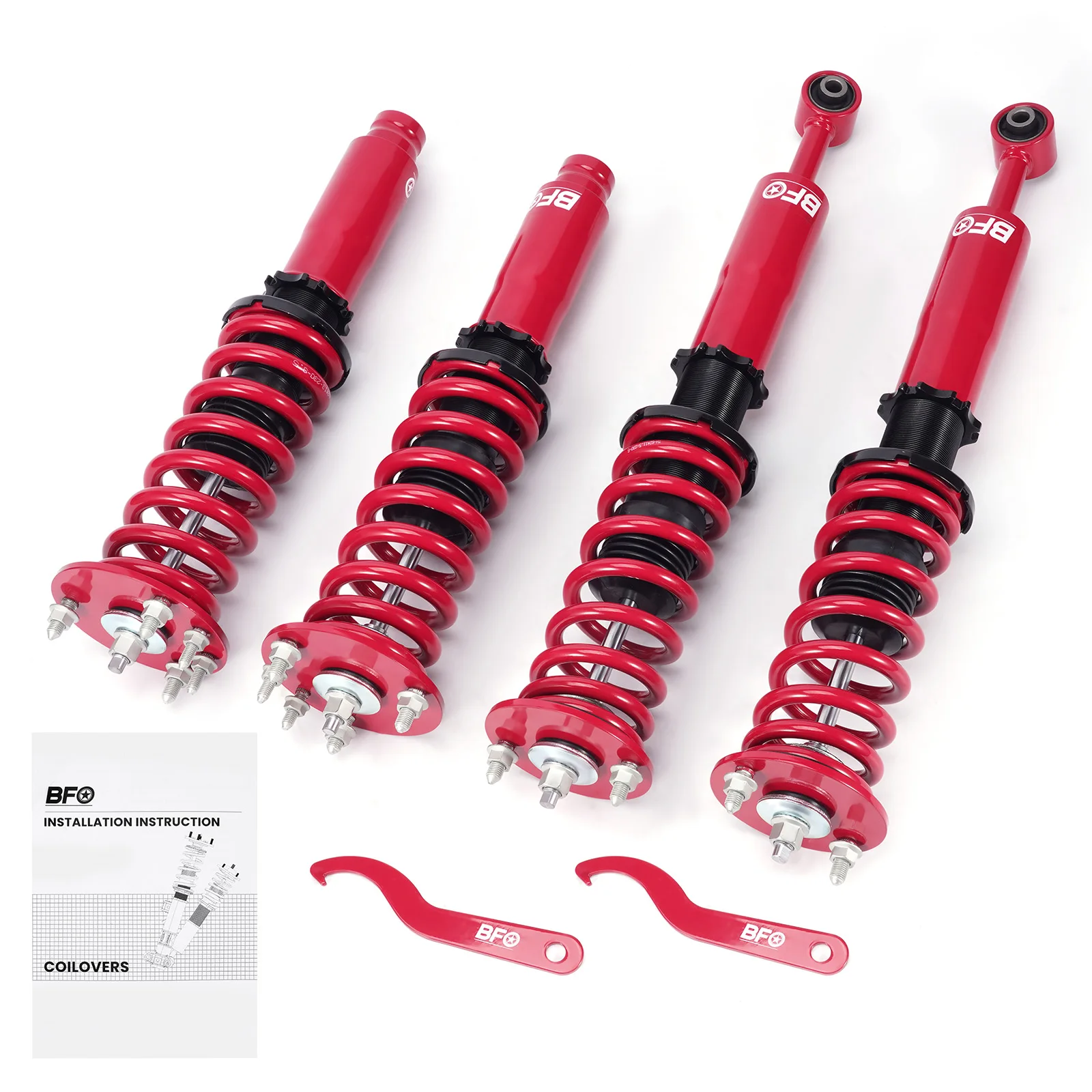 Full Coilovers Suspension Kit For Honda Accord 98-02 Acura CL 01-03 Adj. Height
Full Coilovers Suspension Kit For Honda Accord 98-02 Acura CL 01-03 Adj. Height