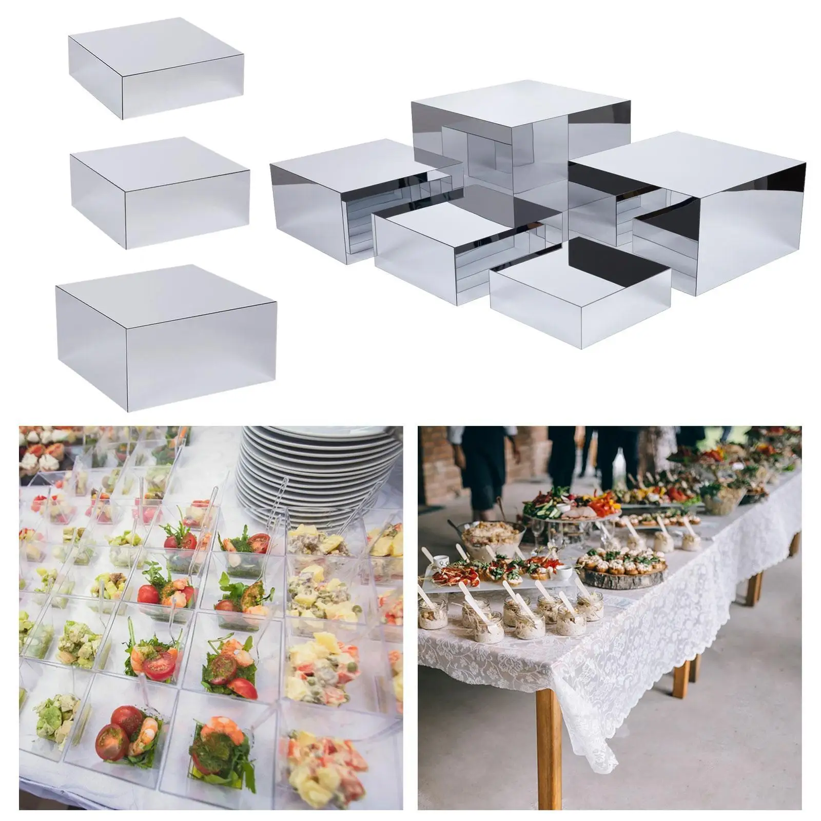 Buffet Riser Food Serving Stand Pastry Versatile Wedding Bread Decorative Parties Cake Display Stands Dessert Display Shelf
Buffet Riser Food Serving Stand Pastry Versatile Wedding Bread Decorative Parties Cake Display Stands Dessert Display Shelf