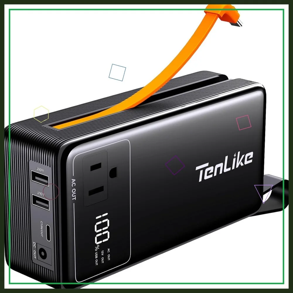 Портативная электростанция 99,9 Втч с розеткой переменного тока, PD Type-C, быстрая зарядка для кемпинга, путешествий, аварийного резервного копирования
Портативная электростанция 99,9 Втч с розеткой переменного тока, PD Type-C, быстрая зарядка для кемпинга, путешествий, аварийного резервного копирования