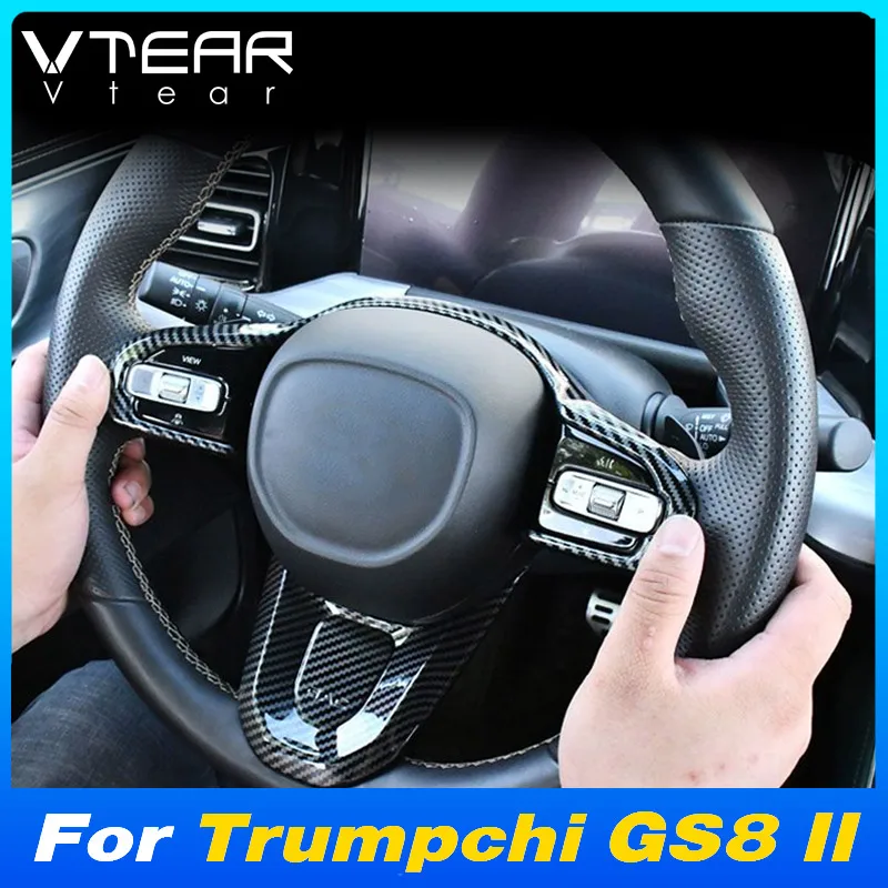 Vtear Car Steering Wheel Frame Cover Anti-Scratch Trim Protection Decoration Interior Accessories For GAC Trumpchi GS8 II 2024
Vtear Car Steering Wheel Frame Cover Anti-Scratch Trim Protection Decoration Interior Accessories For GAC Trumpchi GS8 II 2024