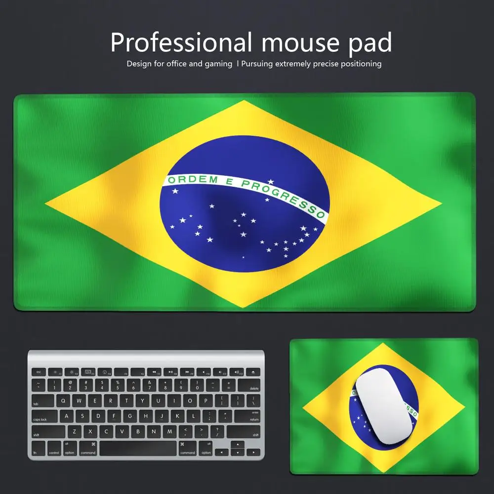 Mousepad Gamer Flag Of Brazil Ultra Large Mouse Pad for Computer Mouse Gaming Accessories HYBXAXC Anti-skid Laptop Game Mats
Mousepad Gamer Flag Of Brazil Ultra Large Mouse Pad for Computer Mouse Gaming Accessories HYBXAXC Anti-skid Laptop Game Mats