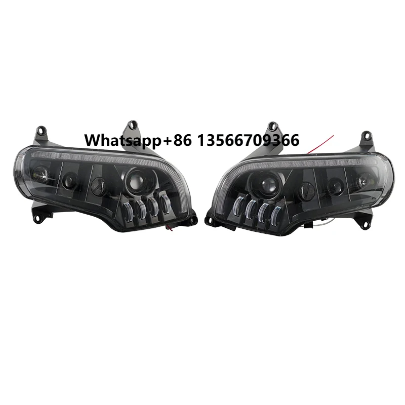 YongJin LED Headlights Strips Daytime Running Lamps Kit Motorcycle Parts & Accessories for honda Goldwing GL1800 2001-2017
YongJin LED Headlights Strips Daytime Running Lamps Kit Motorcycle Parts & Accessories for honda Goldwing GL1800 2001-2017
