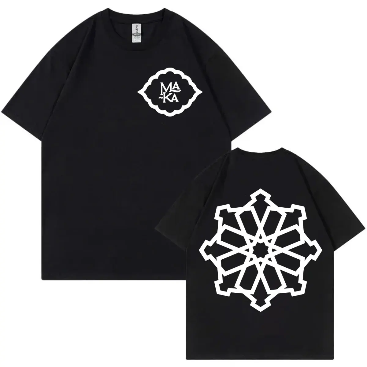 Rapper Maka 2025 Tour Merch T-shirt Men Women Hip Hop Fashion Short Sleeve T Shirts Summer High Quality Cotton Loose T-shirts
Rapper Maka 2025 Tour Merch T-shirt Men Women Hip Hop Fashion Short Sleeve T Shirts Summer High Quality Cotton Loose T-shirts