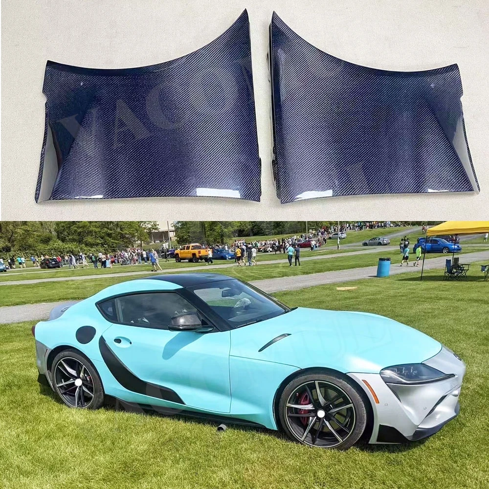 VACOMUL 1 Set Carbon Fiber FRP Front Bumper Side Fender Panels Vent Air Intake Covers for Toyota Supra A90 Coupe 2Door 2019 2020
VACOMUL 1 Set Carbon Fiber FRP Front Bumper Side Fender Panels Vent Air Intake Covers for Toyota Supra A90 Coupe 2Door 2019 2020