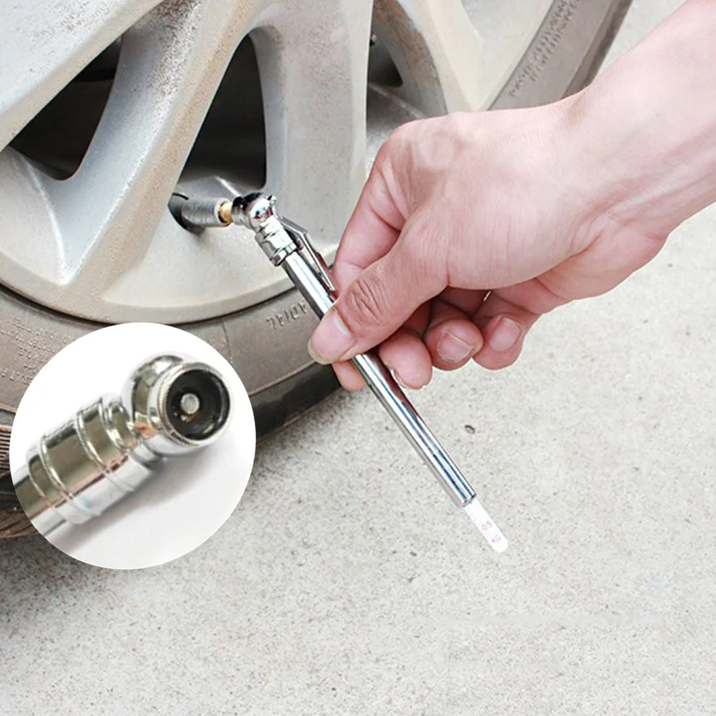 4pcs Tire Pressure Pen Alloy Tip Durable Portable Car Motorcycle Bike Without Tyre Pressure Pencil Gauge 
4pcs Tire Pressure Pen Alloy Tip Durable Portable Car Motorcycle Bike Without Tyre Pressure Pencil Gauge