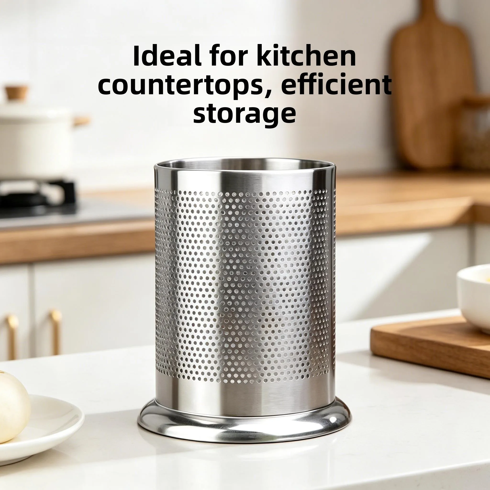 Thickened 304 Stainless Steel Chopsticks Holder Rustproof Moistureproof Kitchen Countertop Storage Hollow out Design Utensil ...
Thickened 304 Stainless Steel Chopsticks Holder Rustproof Moistureproof Kitchen Countertop Storage Hollow out Design Utensil ...