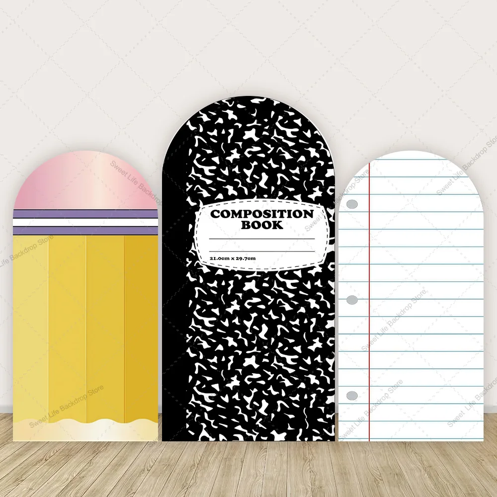 Homework Book Arch Backdrop Cover Back To School Party Pencil Note Photography Background Decoration Prop
Homework Book Arch Backdrop Cover Back To School Party Pencil Note Photography Background Decoration Prop