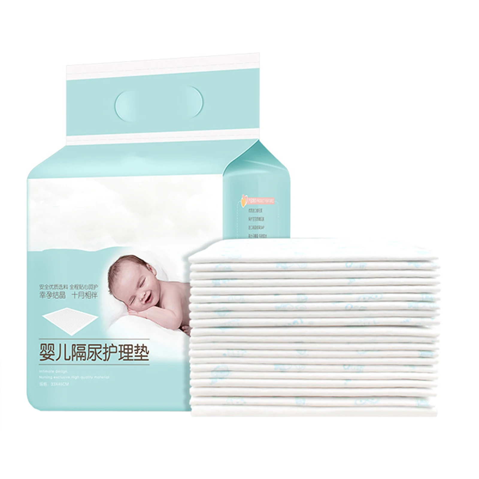 20pcs Disposable Changing Pad Liners Absorbent Diaper Pads for Baby Newborn Non Woven Fabric Waterproof Breathable Soft
20pcs Disposable Changing Pad Liners Absorbent Diaper Pads for Baby Newborn Non Woven Fabric Waterproof Breathable Soft