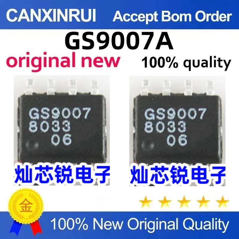 (10 pieces)GS9007-CKA GS9007A GS9007 SOP-8 Cable Driver
(10 pieces)GS9007-CKA GS9007A GS9007 SOP-8 Cable Driver