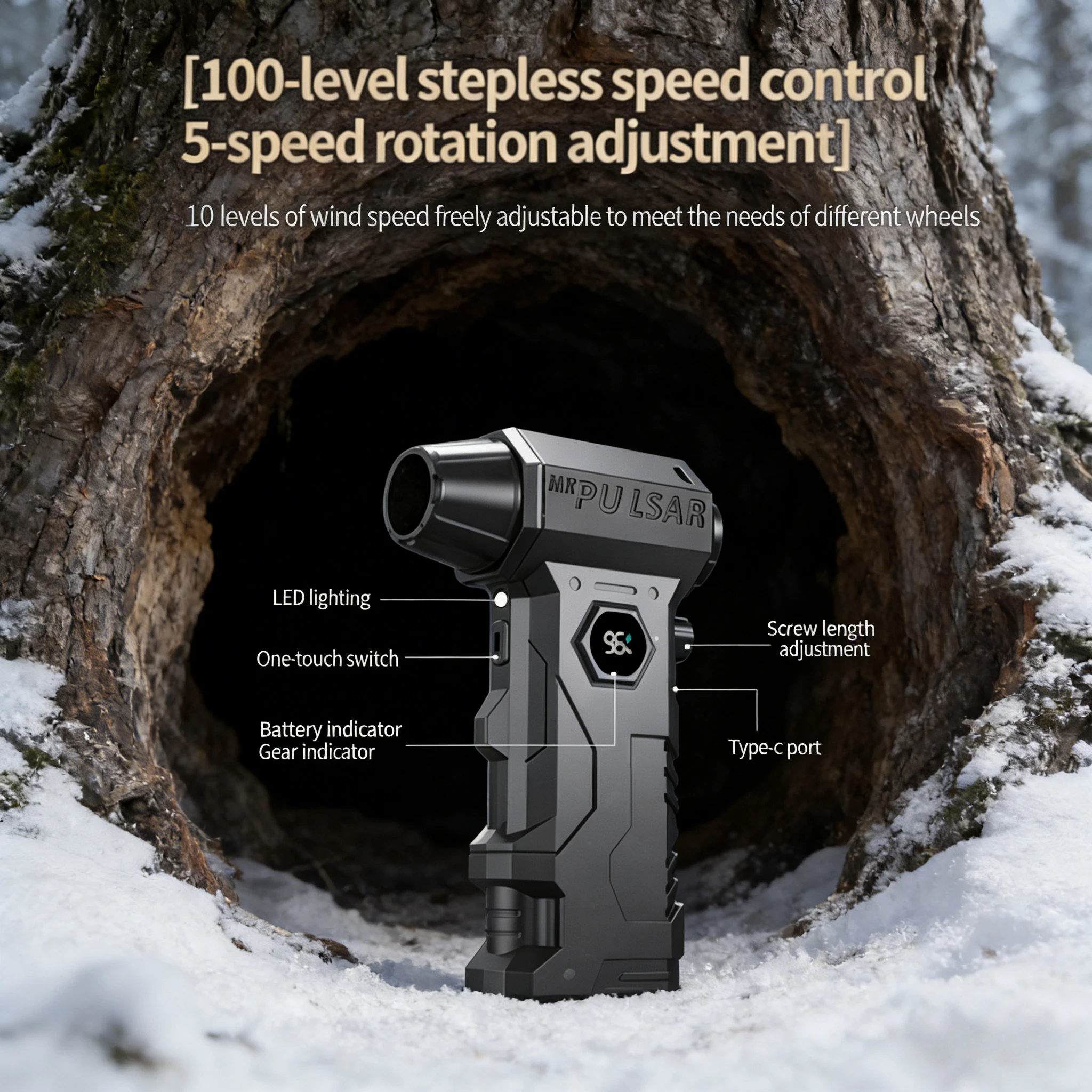 Воздуходувка X7 Live Display для детейлинга автомобилей | Высокомощный пылесос 990000 об/мин
Воздуходувка X7 Live Display для детейлинга автомобилей | Высокомощный пылесос 990000 об/мин