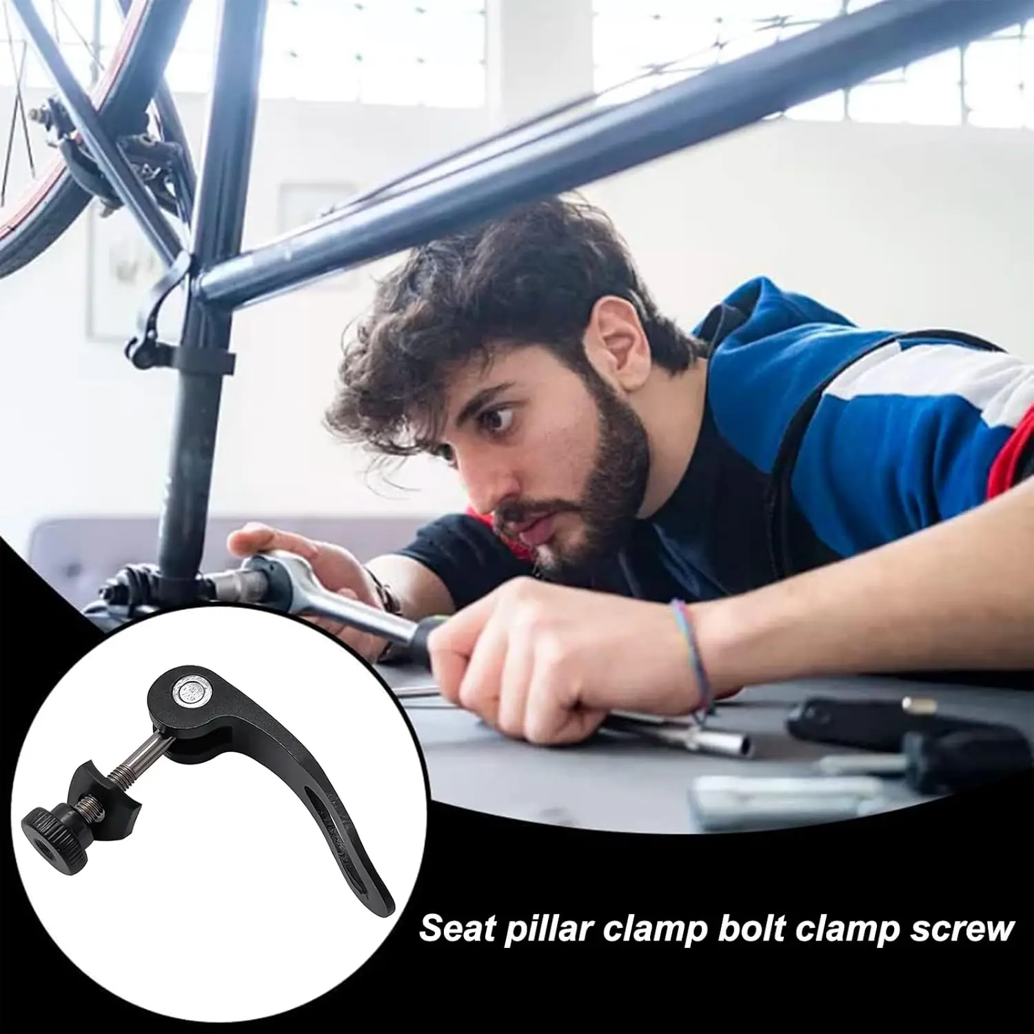 Быстроразъемный рычаг для велосипеда Быстроразъемный штифт для велосипеда Быстроразъемный штифт Винт M5 Блок передних и задних колес Детали колес 
Быстроразъемный рычаг для велосипеда Быстроразъемный штифт для велосипеда Быстроразъемный штифт Винт M5 Блок передних и задних колес Детали колес